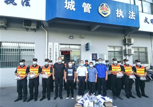 浦東南碼頭路街道領導看望慰問宗保公司員工