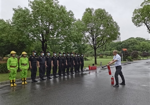 開展消防處置演練 筑牢消防安全防線—宗保公司駐市委黨校項目開展